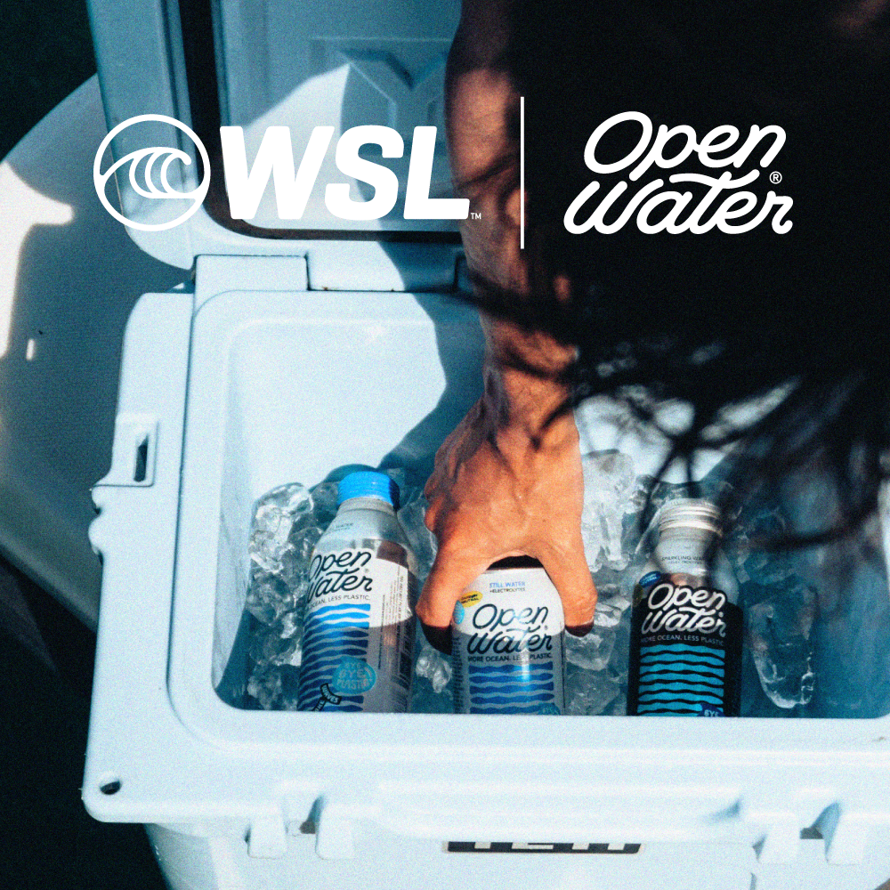 Open Water is the Official Water of the World Surf League North America