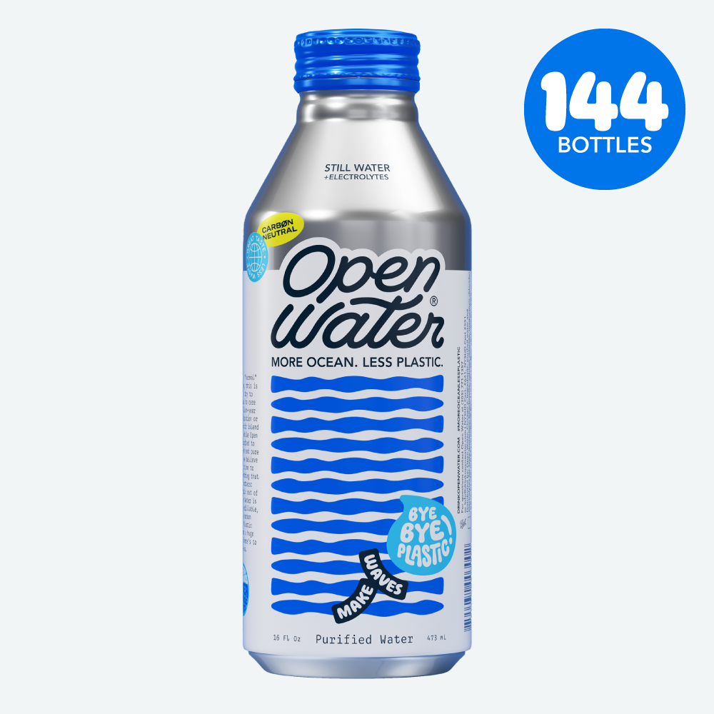 Open Water Still 16oz aluminum bottle 144 count