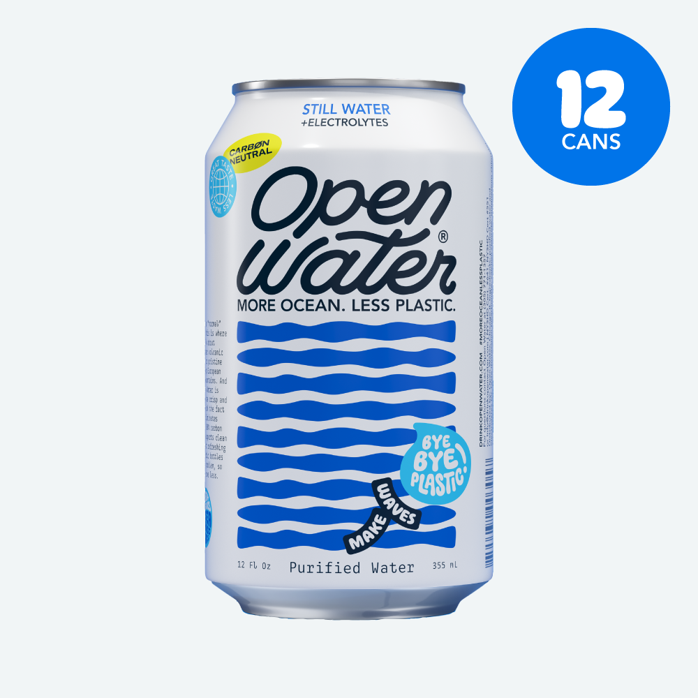 Open Water Still 12oz can 12 count