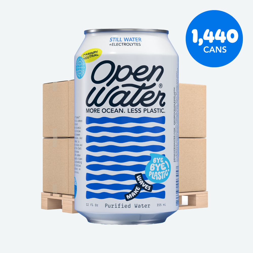 Open Water Still 12oz can 1,440 count