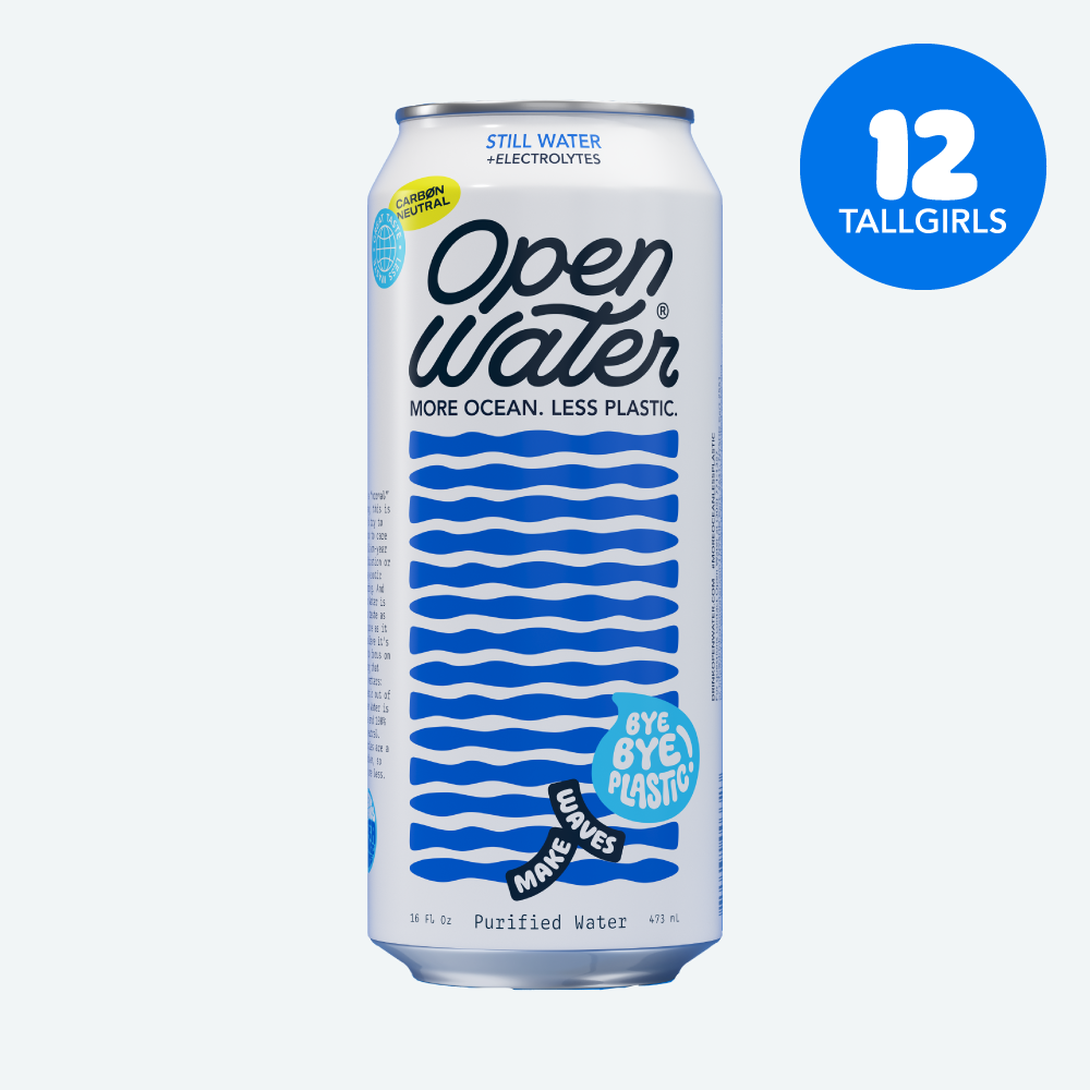 Open Water Still 16oz Tallgirl can 12 count