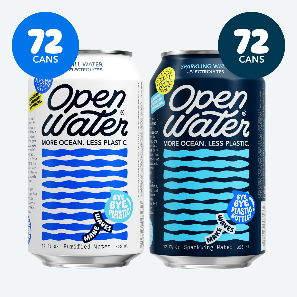 12oz Cans–Mixed Water 12 cases