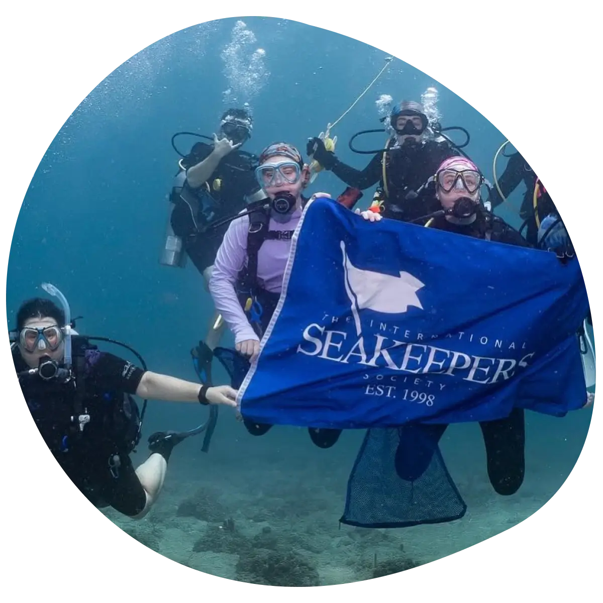 seakeepers underwater team picture