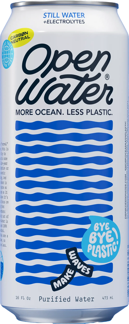 Open Water Still 16oz Tallgirl canned water